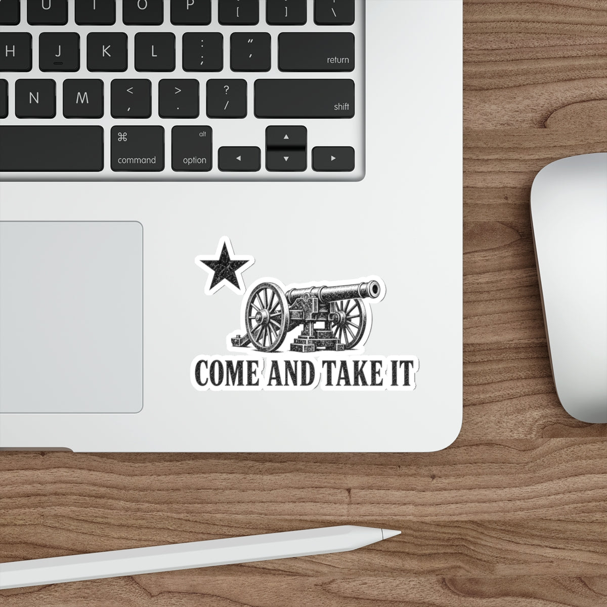 Come and Take It Cannon Die-Cut Sticker