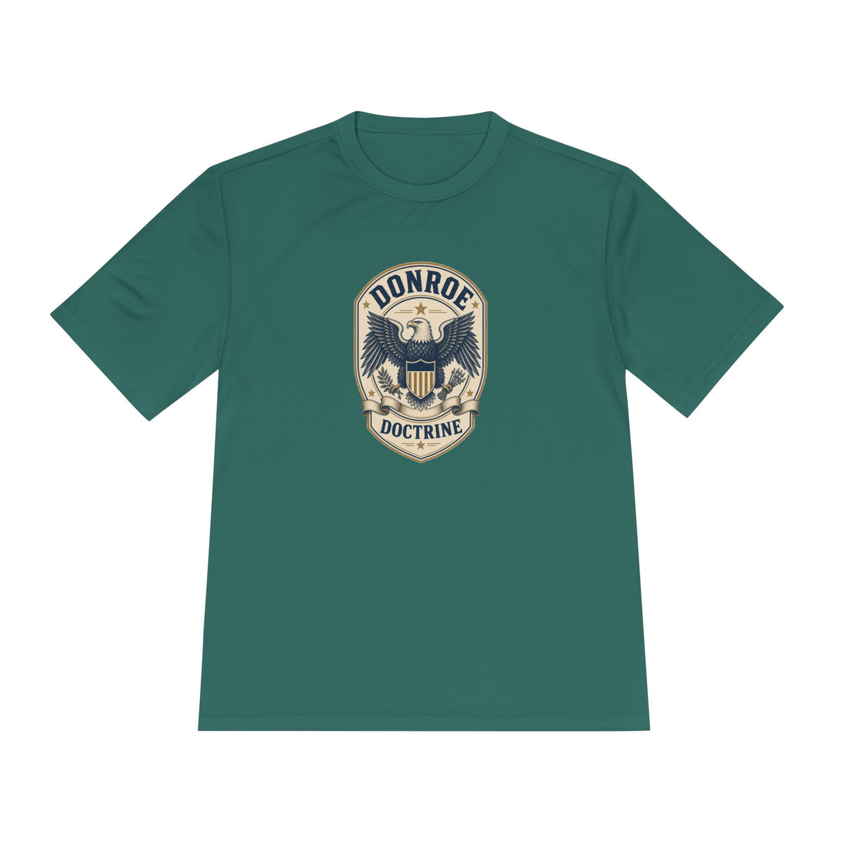 Donroe Doctrine Badge Men's Dry-Fit Performance Tee