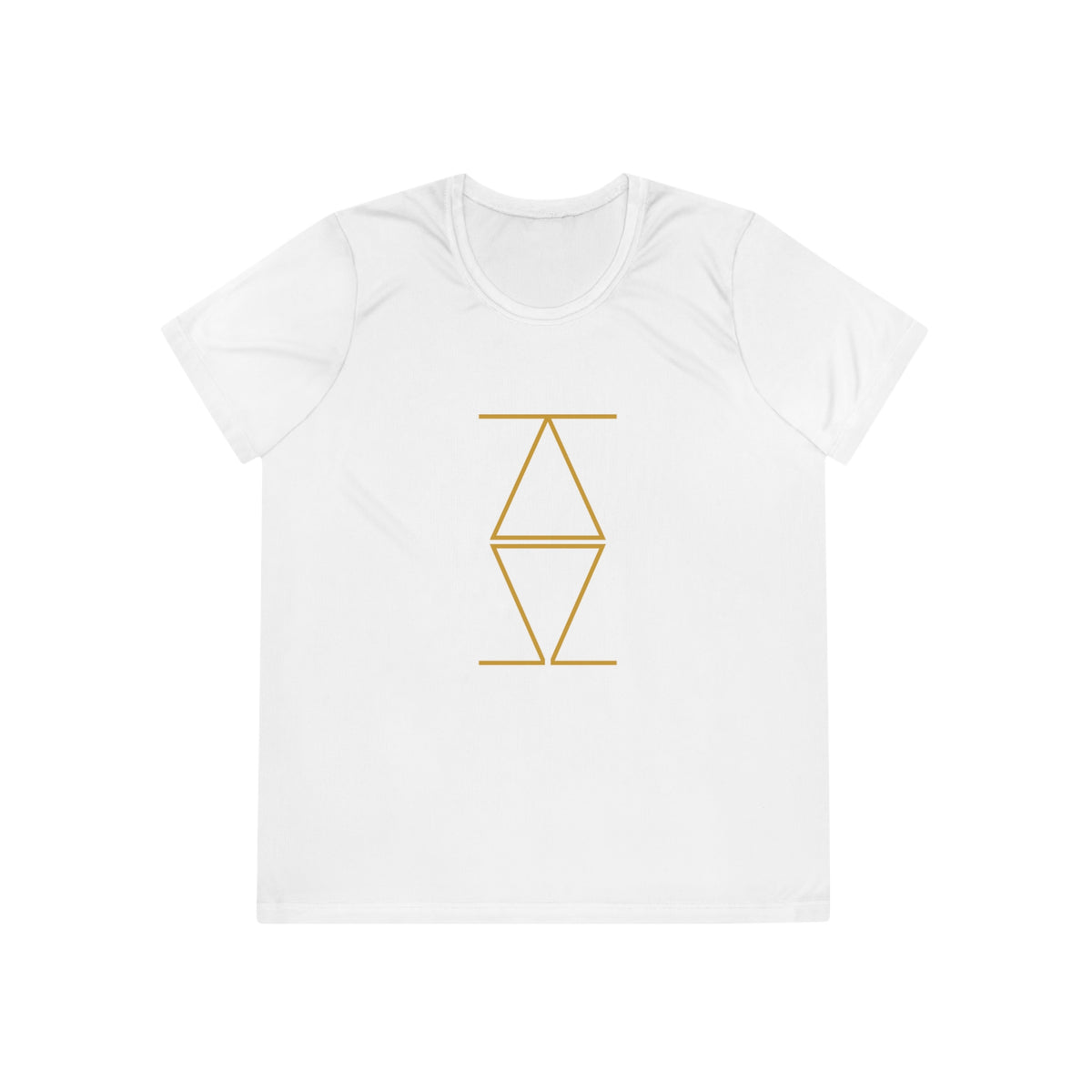 Alpha & Omega Holy Family Cross Women's Dry-Fit Performance Tee