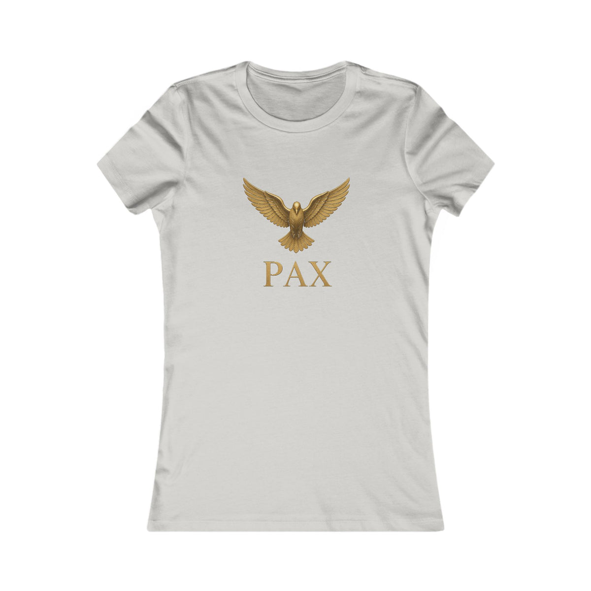 I AM Jesus Fish – Pax Dove Chest Women's Slim Fit Tee
