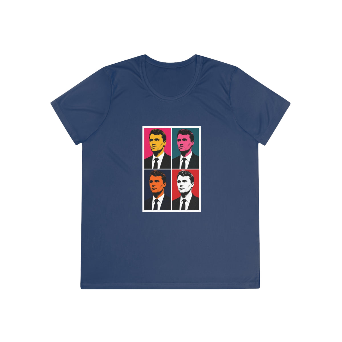 Charlie Pop Art Women's Dry-Fit Performance Tee