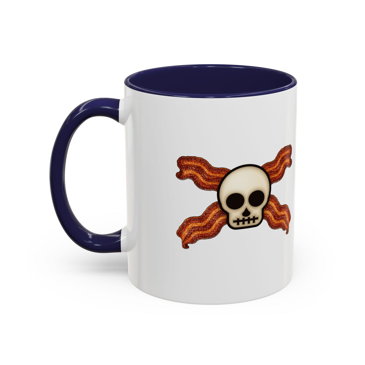 Bacon Jolly Roger Accent Mug