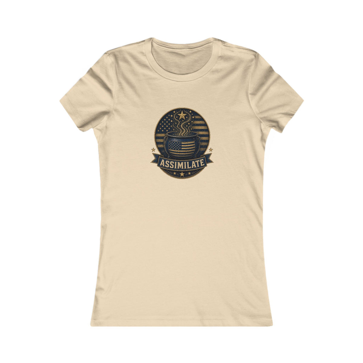 Assimilate Melting Pot Women's Slim Fit Tee
