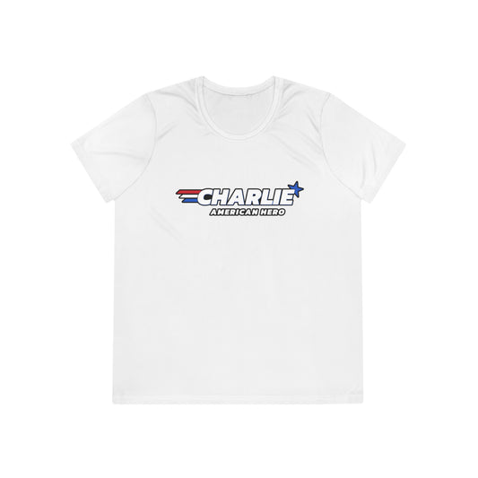 Charlie American Hero Women's Dry-Fit Performance Tee