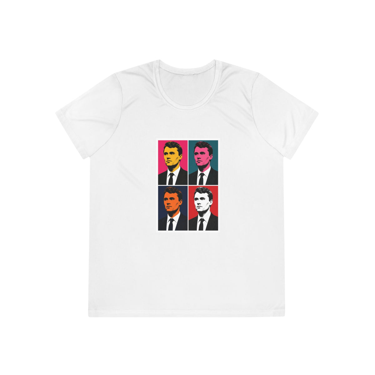Charlie Pop Art Women's Dry-Fit Performance Tee