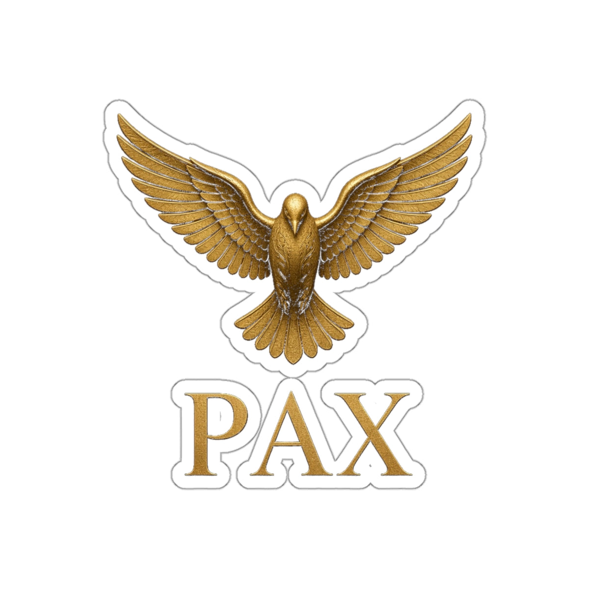 Pax Dove Die-Cut Sticker