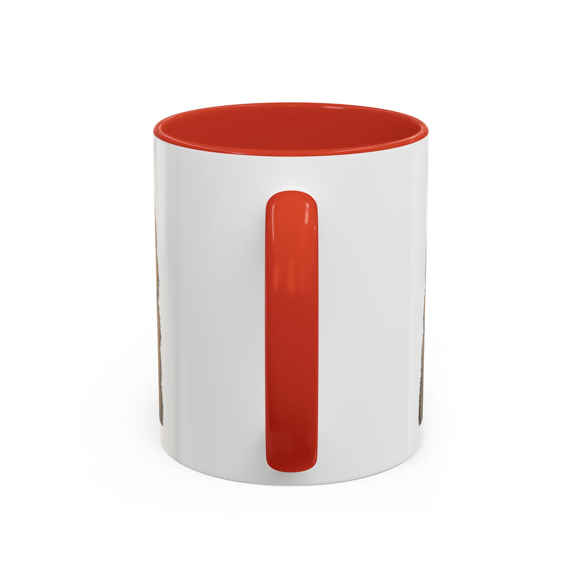 Patriotic Pomeranian Accent Mug