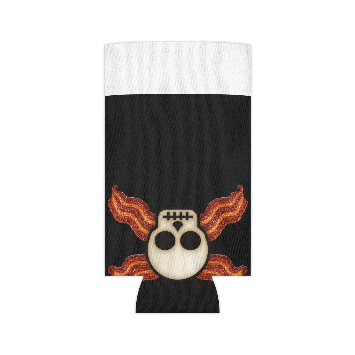 Bacon Jolly Roger Can Cooler