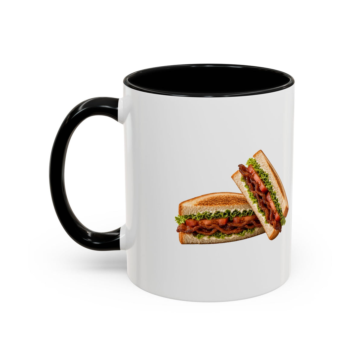 BLT Bacon Sandwich Accent Mug