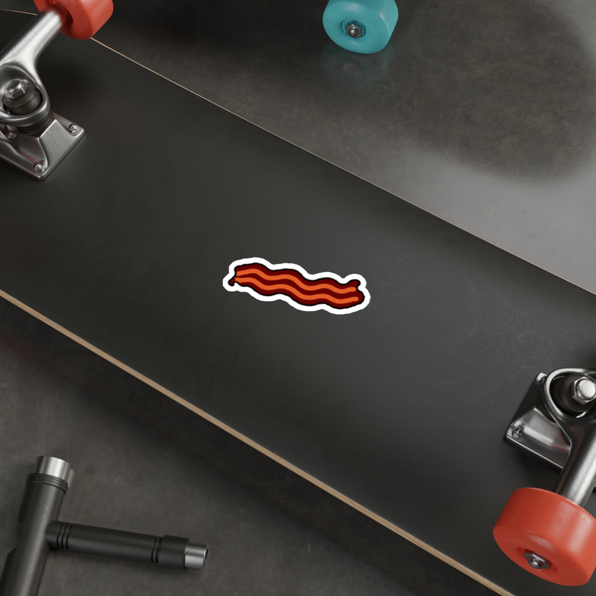 Bacon Strip Die-Cut Sticker