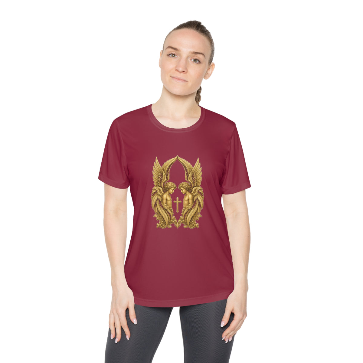 Cherubim Pair Women's Dry-Fit Performance Tee