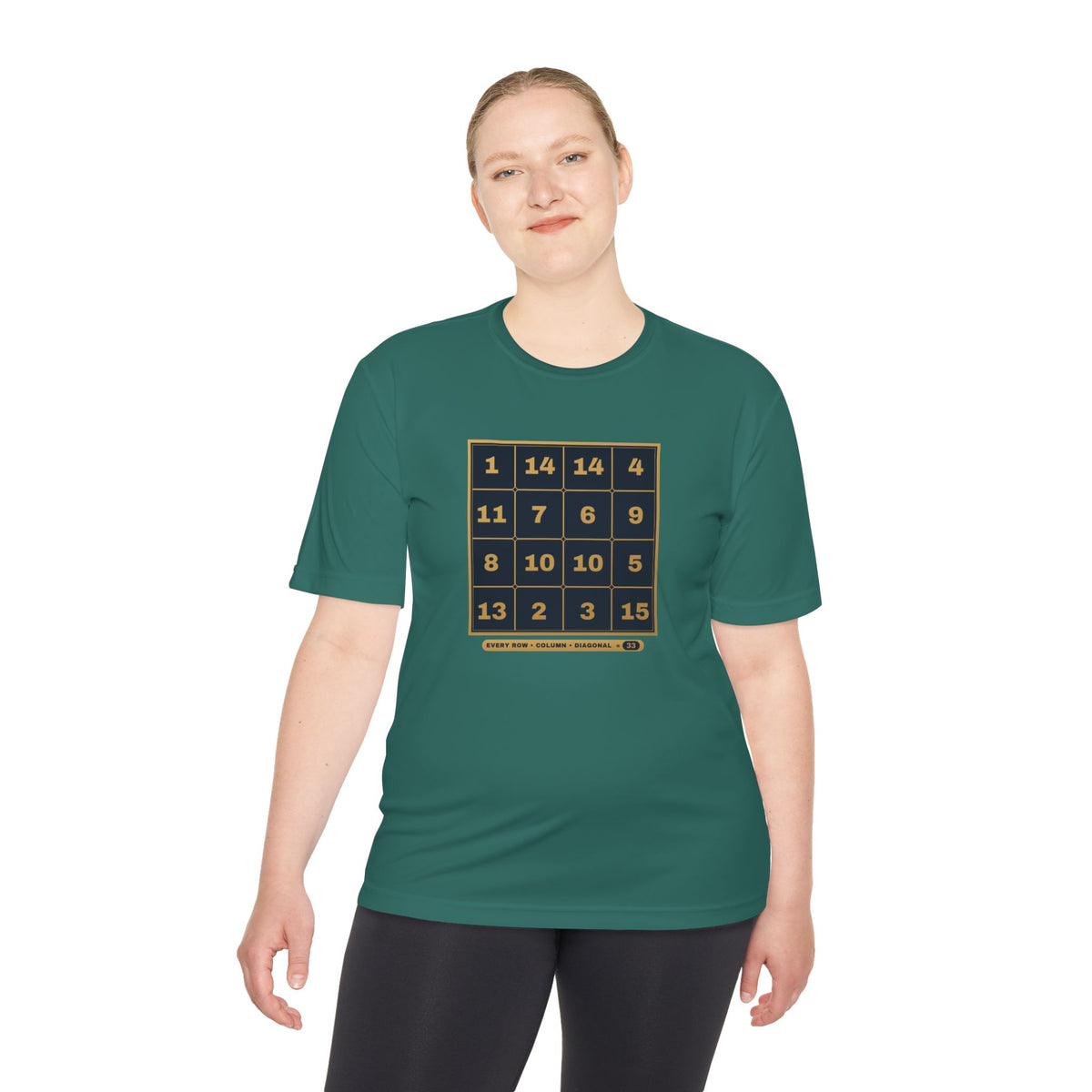 Magic Square 33 Alpha & Omega Men's Dry-Fit Performance Tee