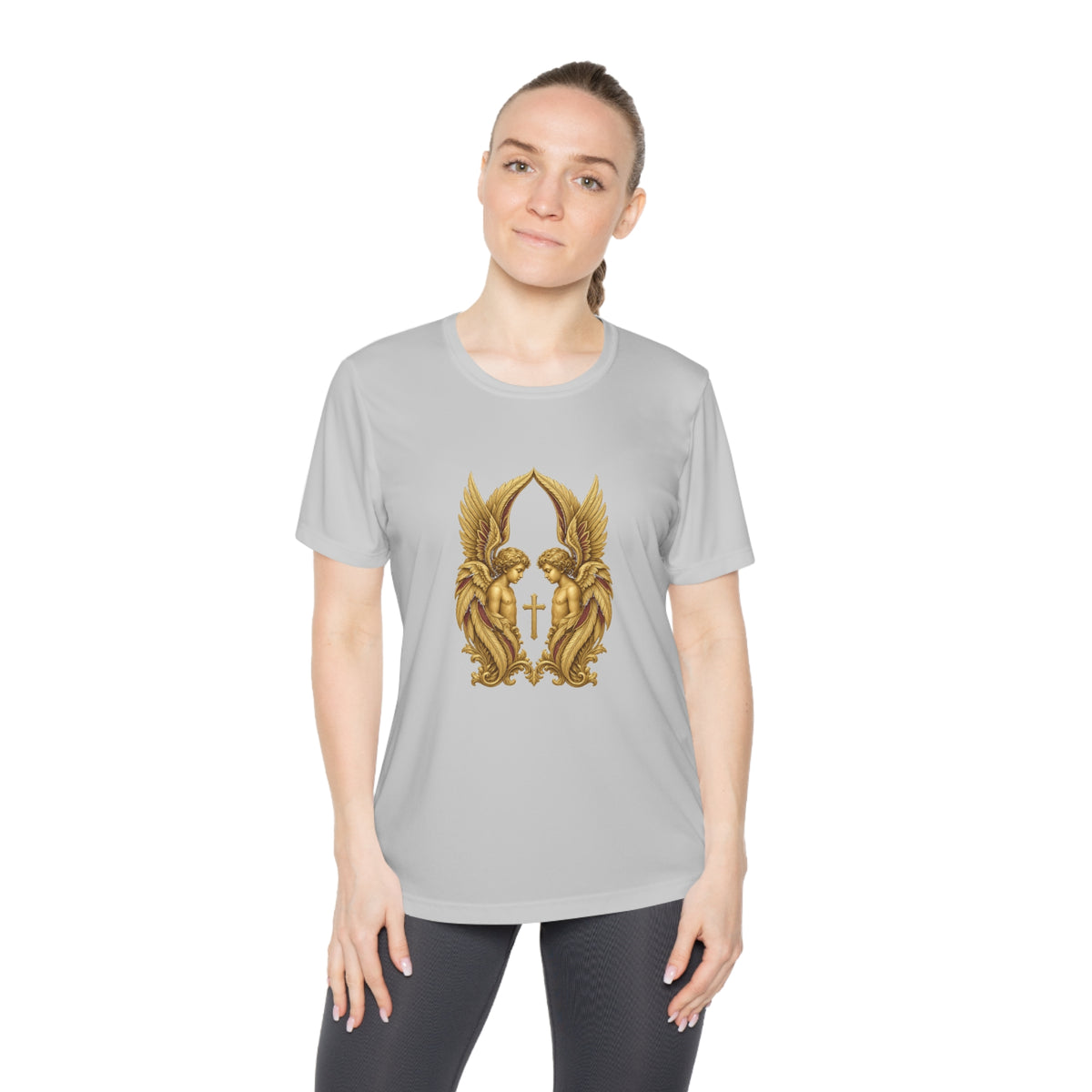 Cherubim Pair Women's Dry-Fit Performance Tee