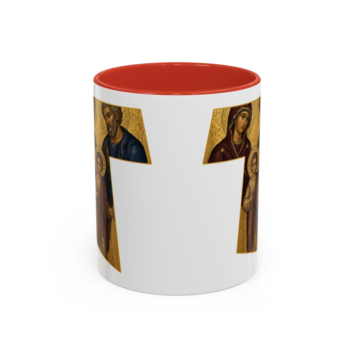 Holy Family Tau Accent Mug