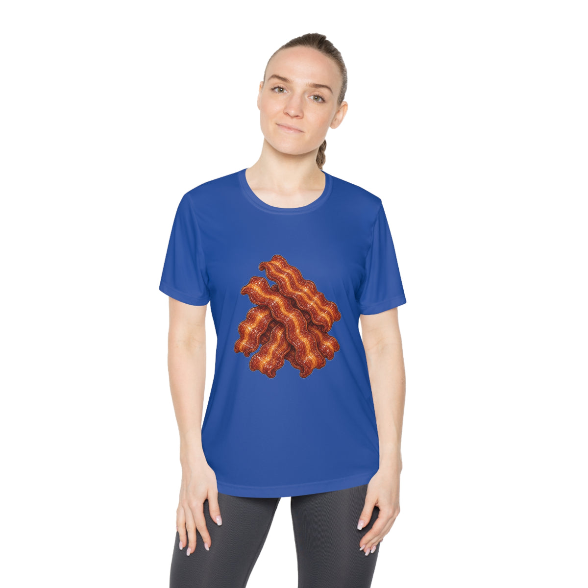 Bacon Pile Women's Dry-Fit Performance Tee