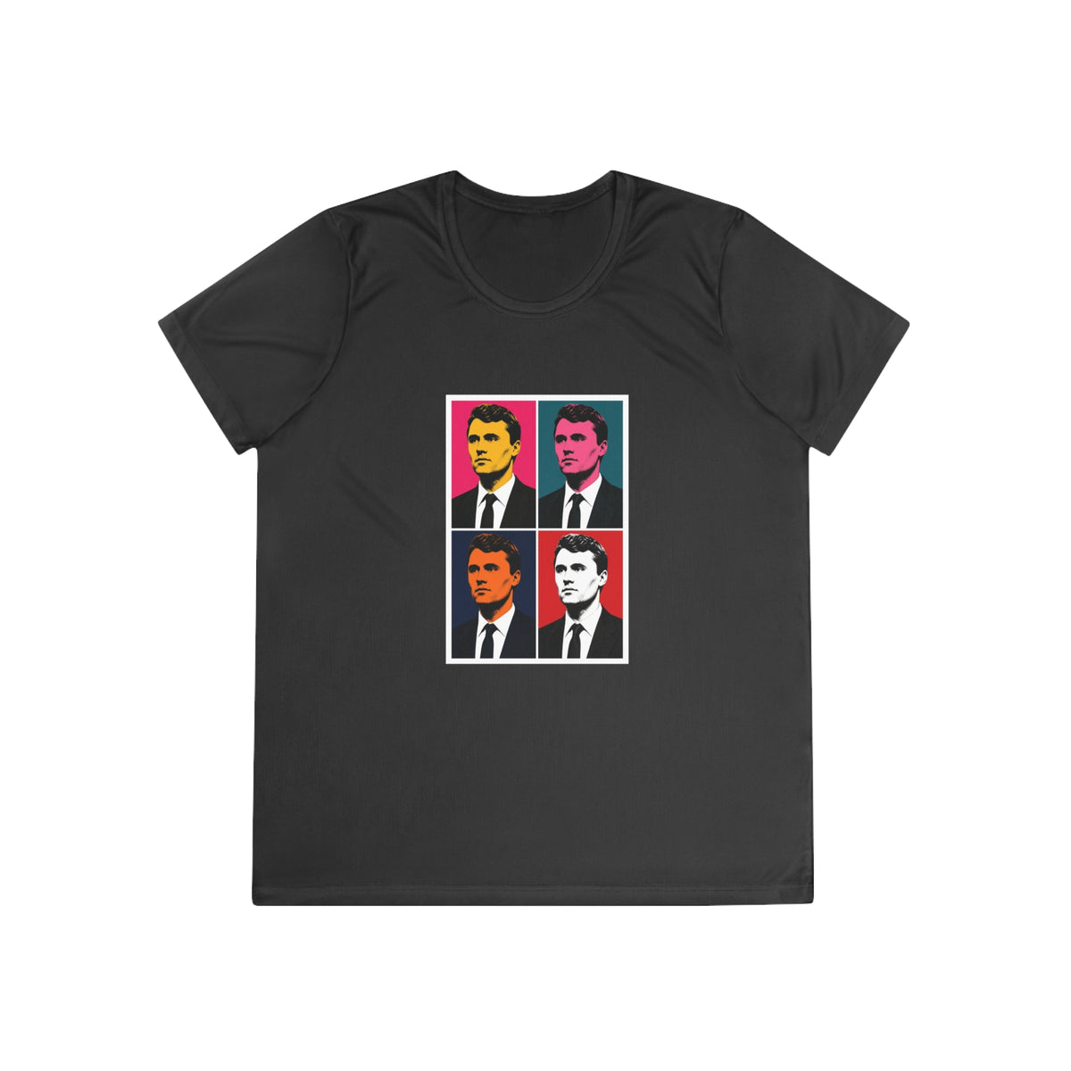 Charlie Pop Art Women's Dry-Fit Performance Tee