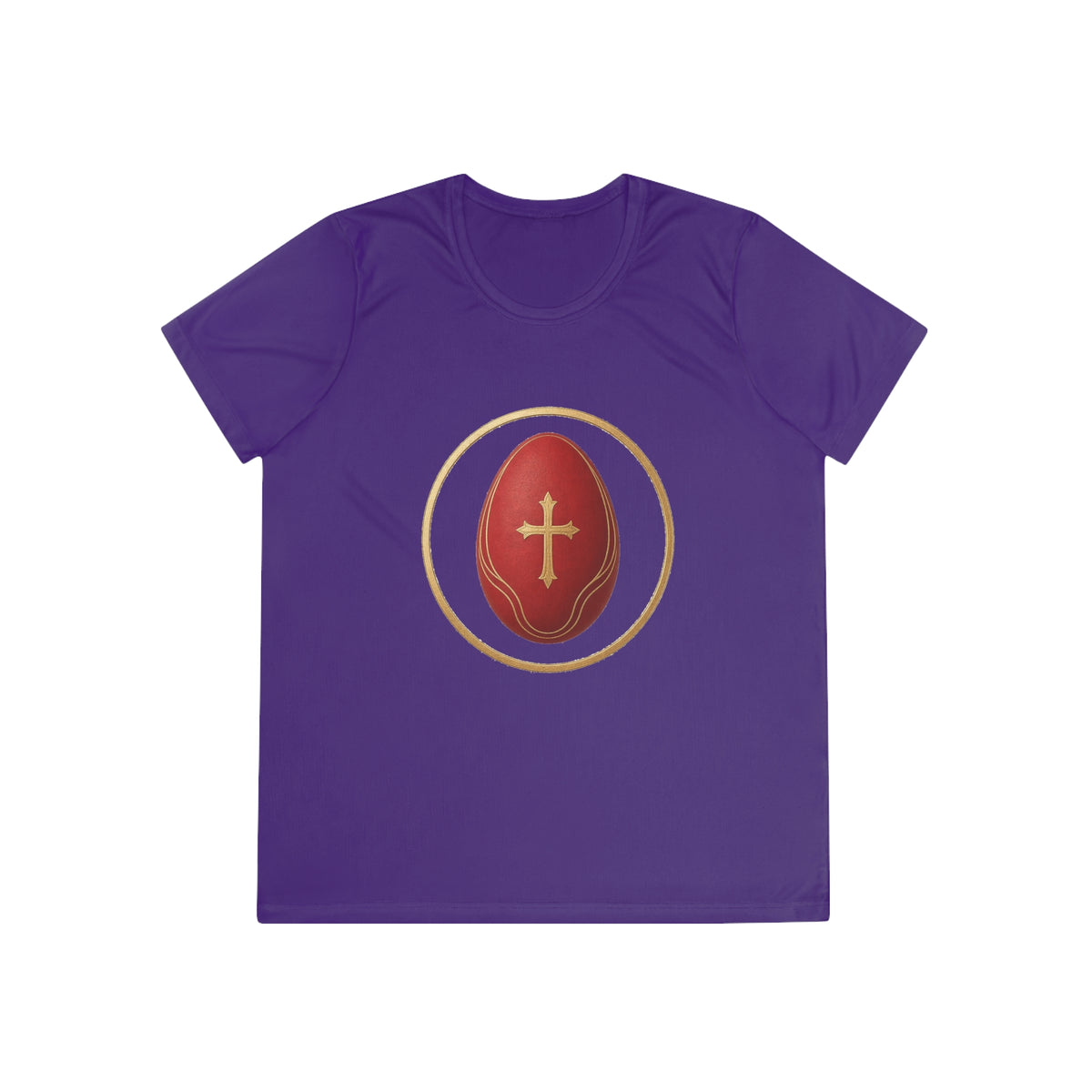 He Is Risen Women's Dry-Fit Performance Tee