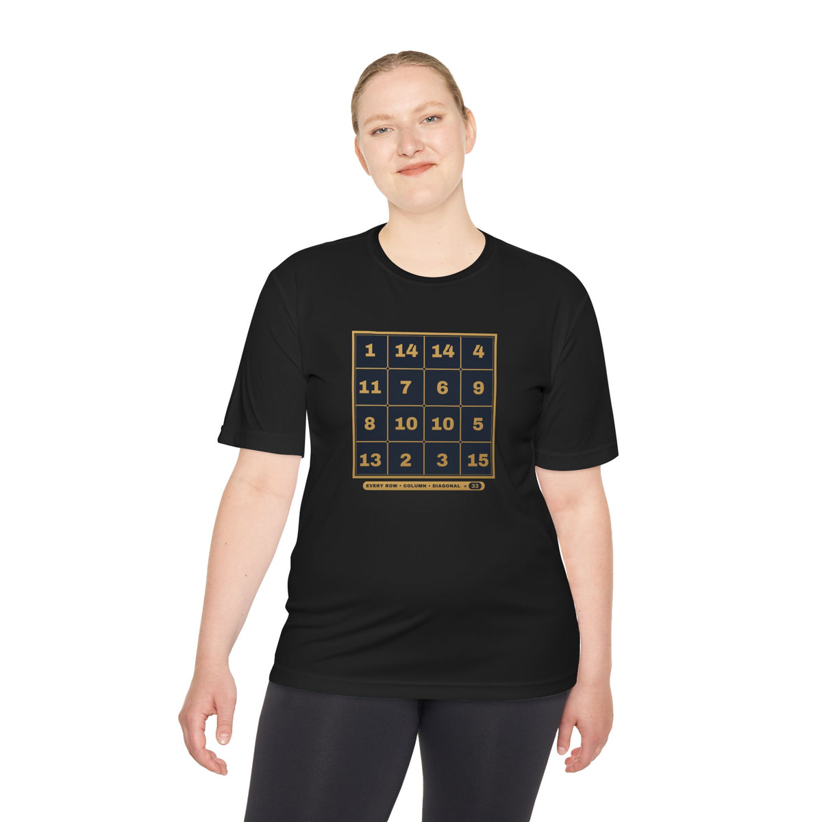 Magic Square 33 Alpha & Omega Men's Dry-Fit Performance Tee