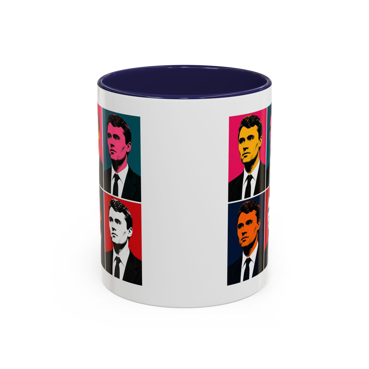 Charlie Pop Art Accent Mug