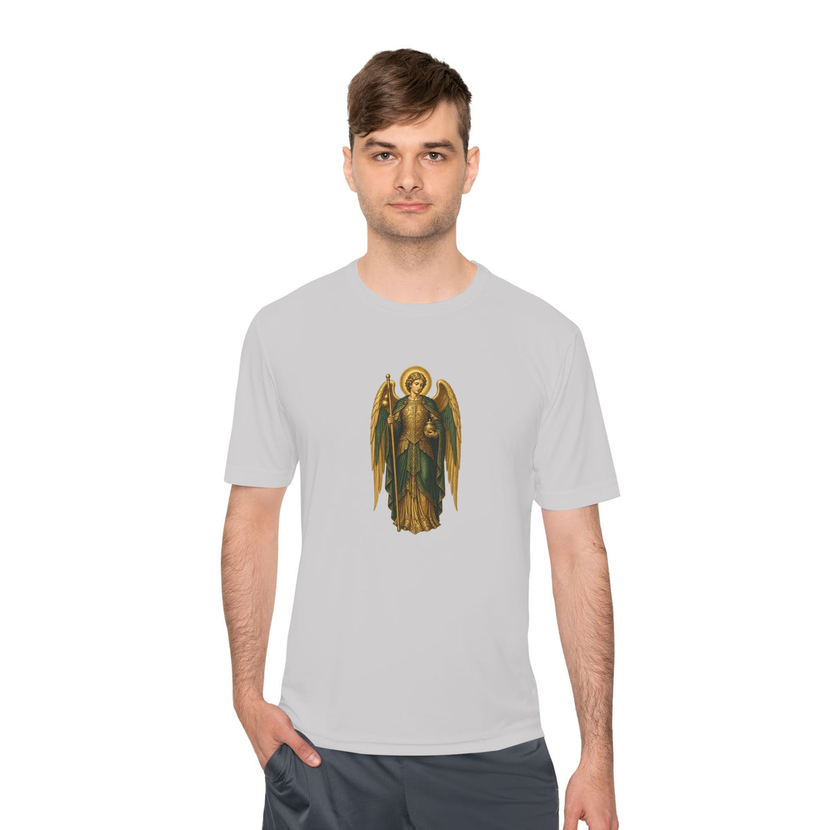 Archangel Raphael Men's Dry-Fit Performance Tee