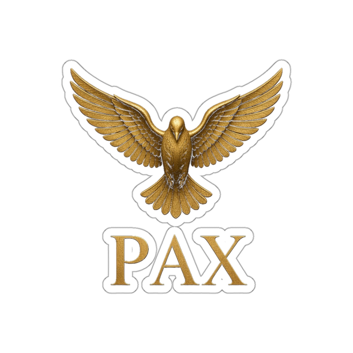 Pax Dove Die-Cut Sticker