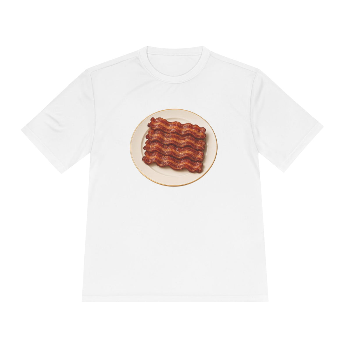 Bacon Stack Plate Men's Dry-Fit Performance Tee
