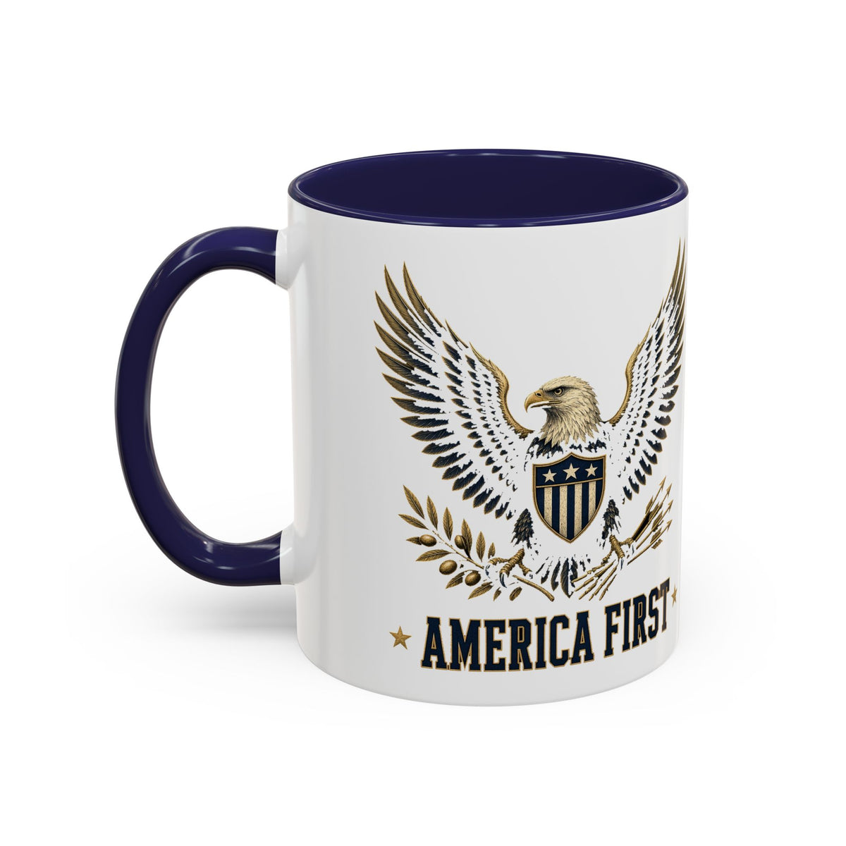America First Eagle Accent Mug