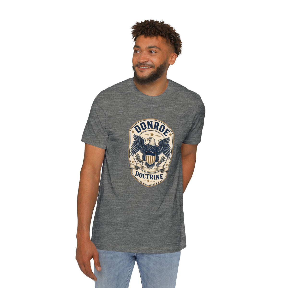 Donroe Doctrine Badge Lightweight Tee