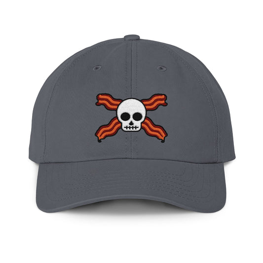 Bacon Jolly Roger Made in USA Dad Hat