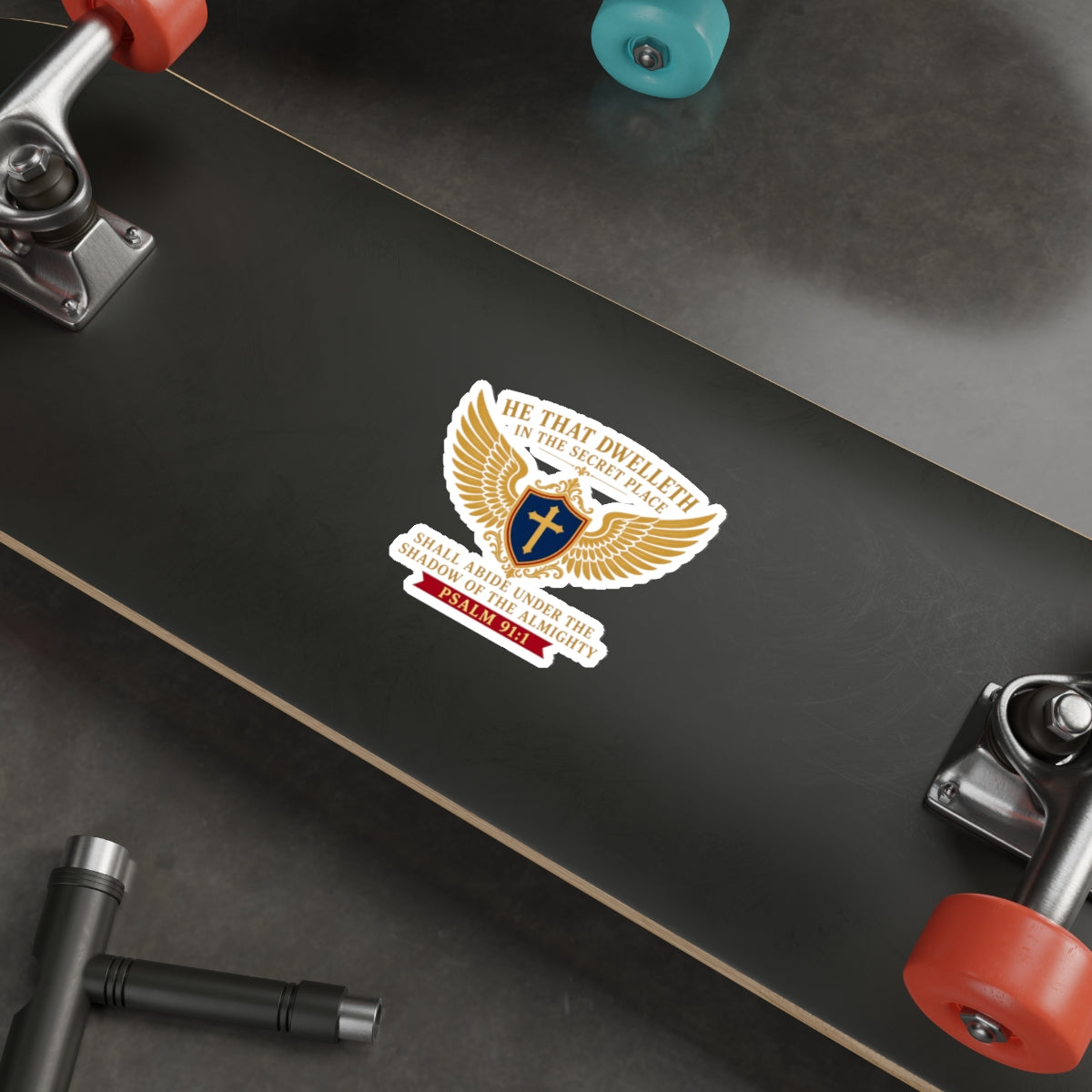 Secret Place Psalm 91:1 Die-Cut Sticker