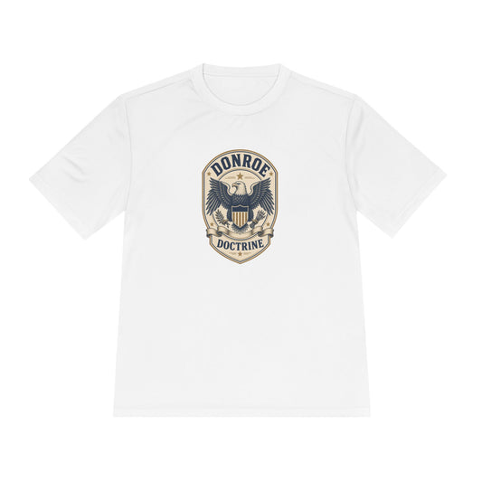 Donroe Doctrine Badge Men's Dry-Fit Performance Tee