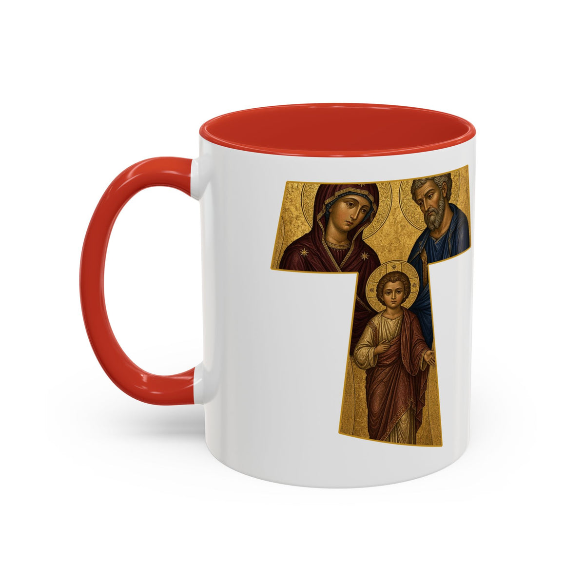 Holy Family Tau Accent Mug