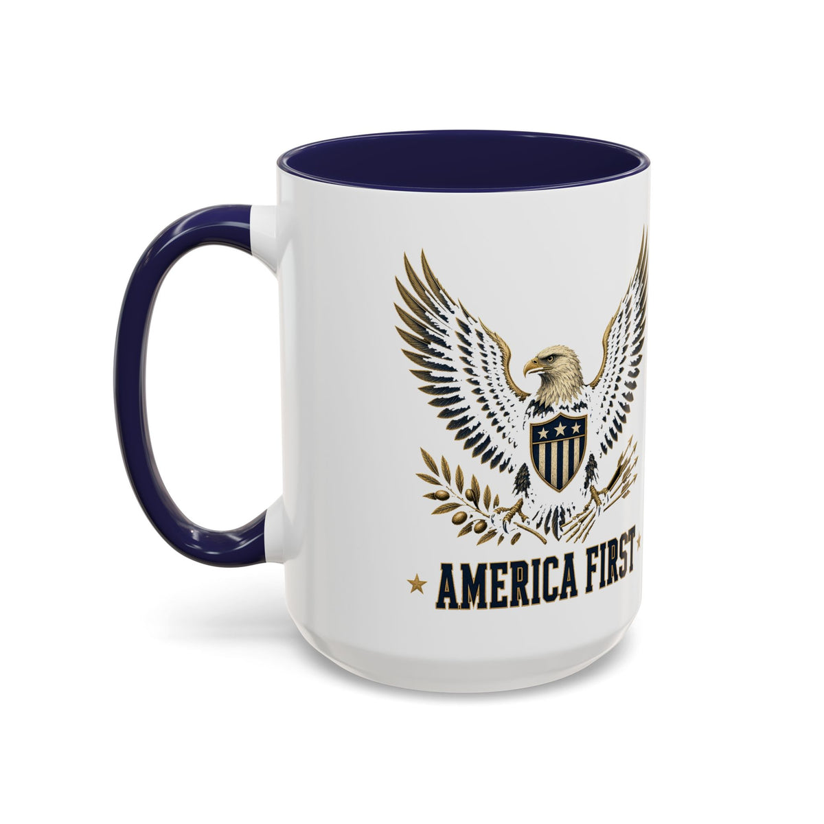 America First Eagle Accent Mug