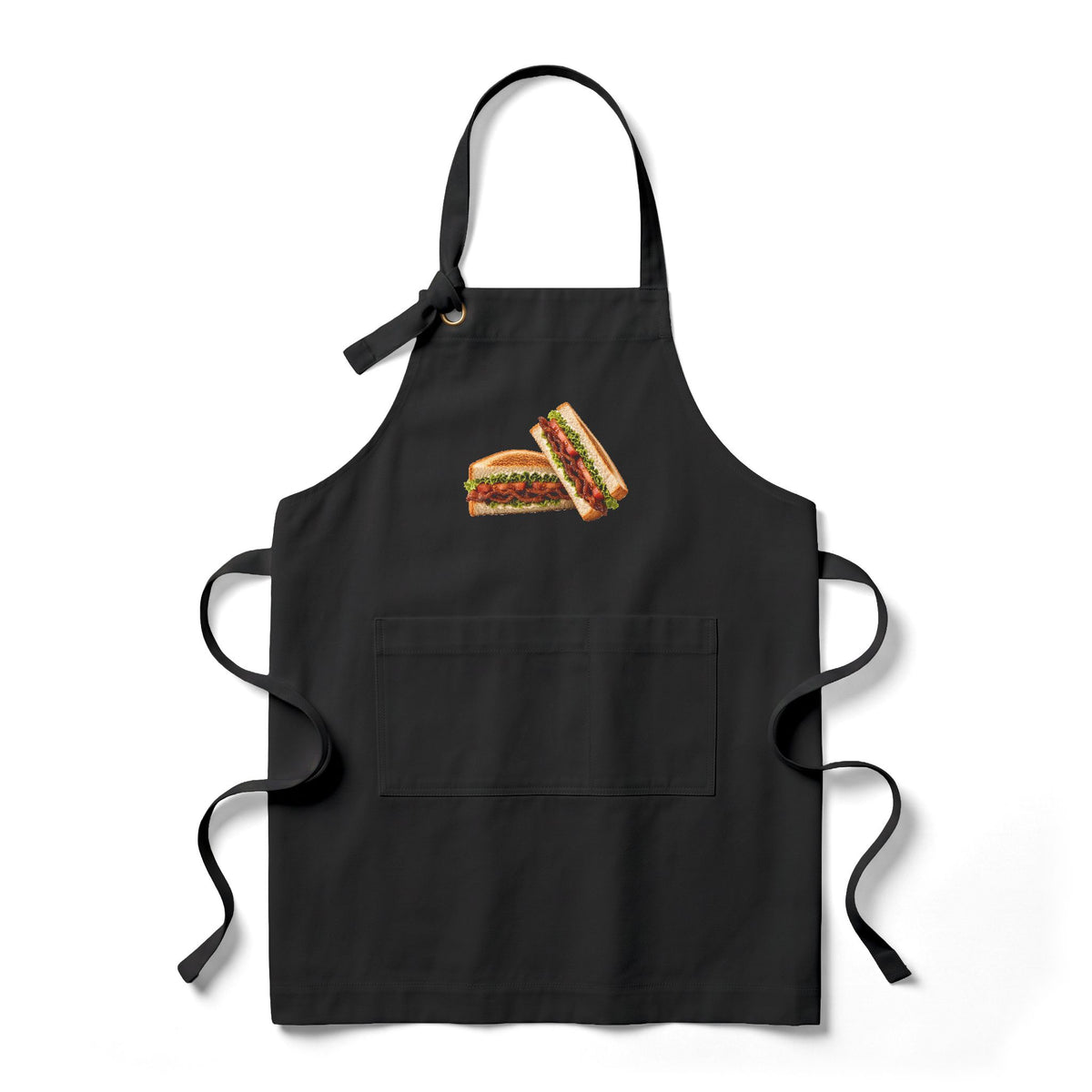 BLT Bacon Sandwich Heavy Twill Bib Apron