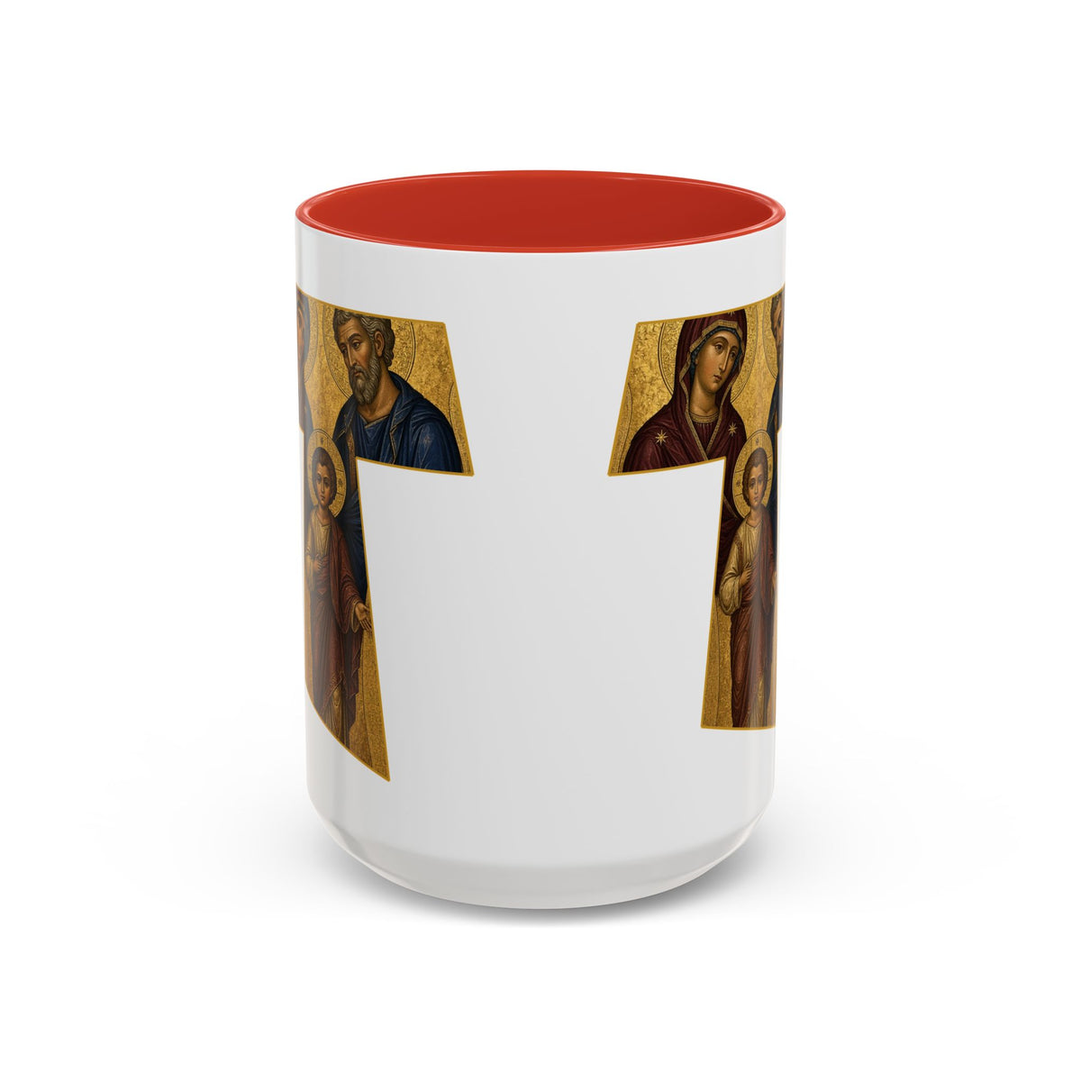Holy Family Tau Accent Mug