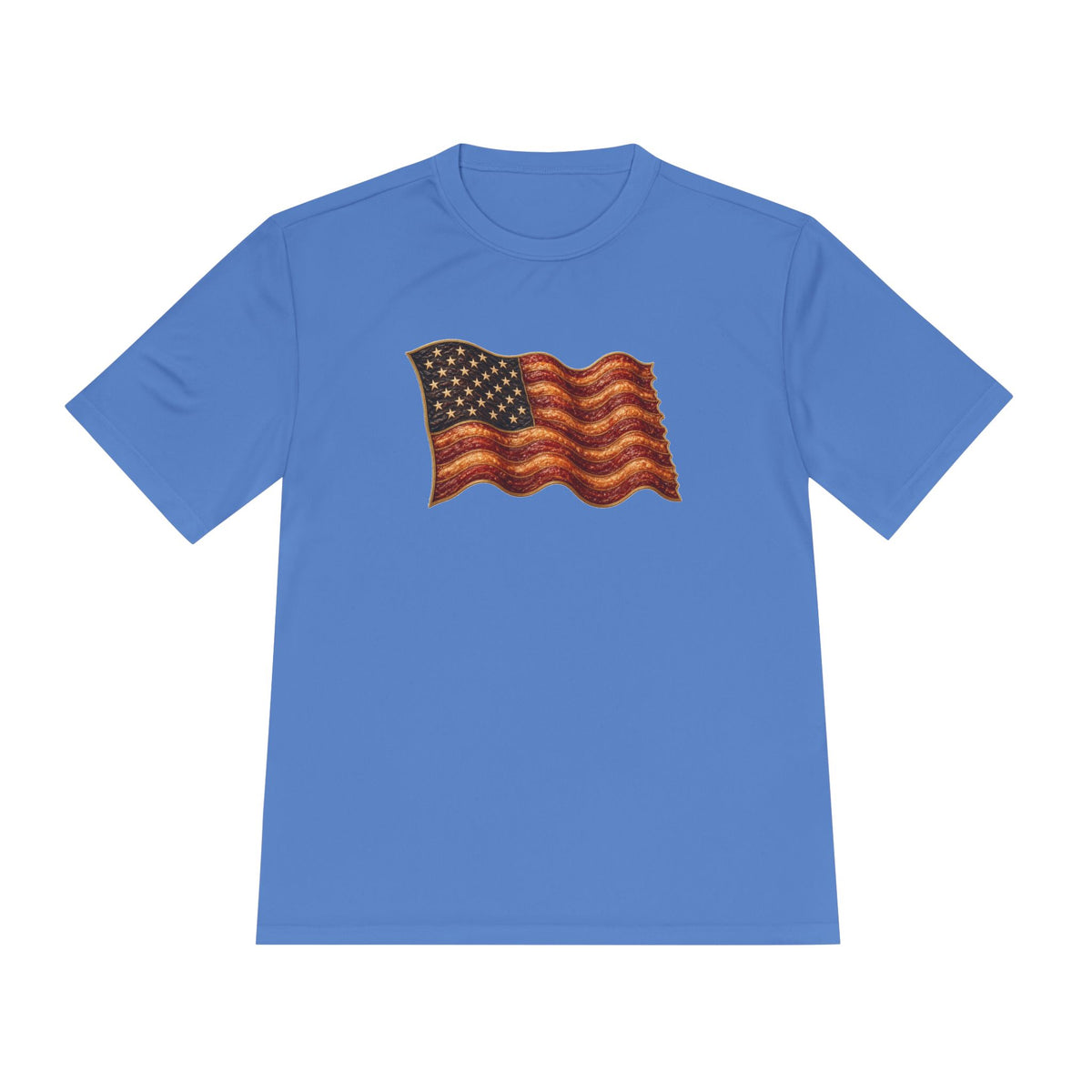 Bacon Flag Men's Dry-Fit Performance Tee