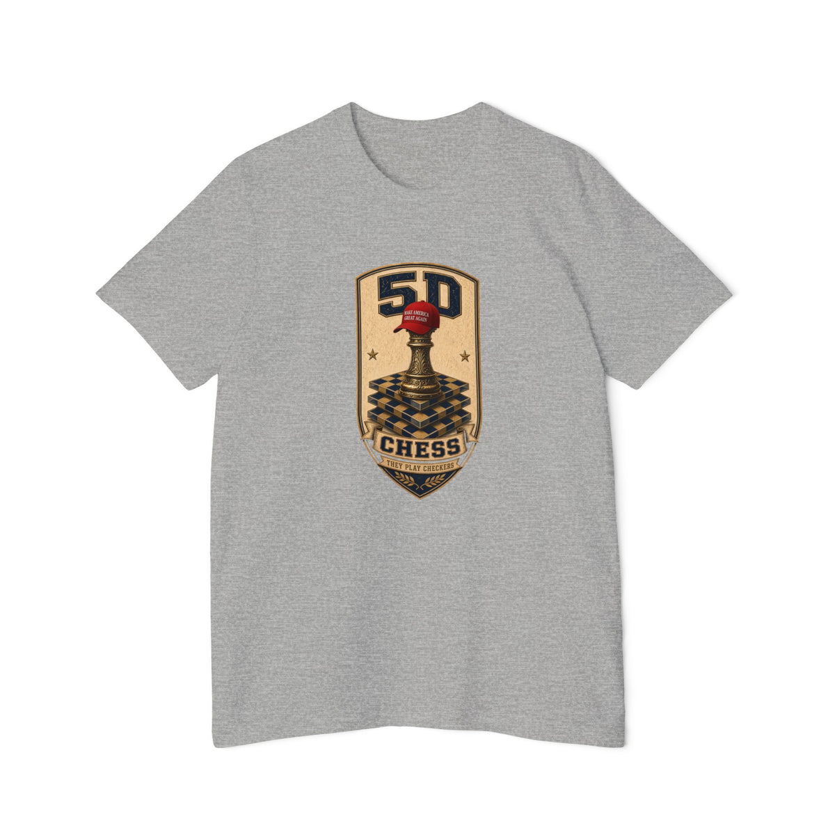 5D Chess Badge Lightweight Tee
