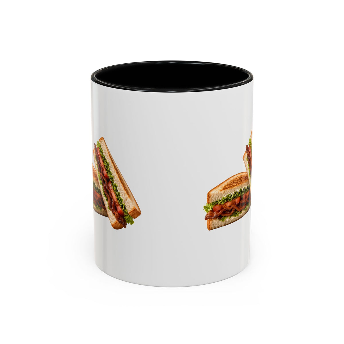 BLT Bacon Sandwich Accent Mug