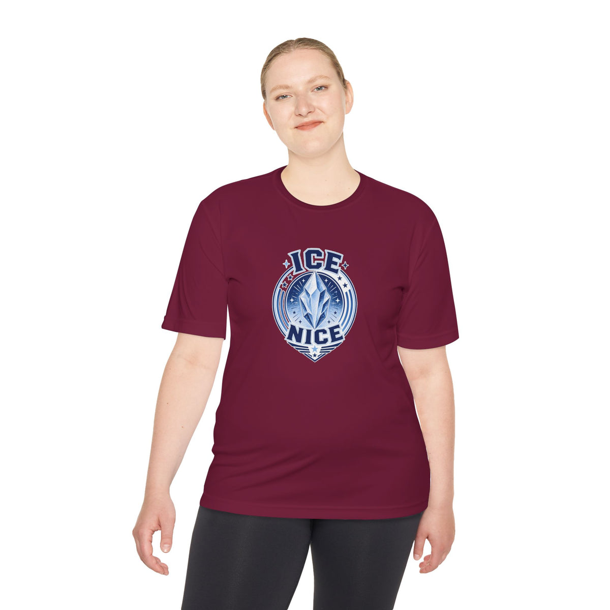 ICE is NICE Badge Men's Dry-Fit Performance Tee