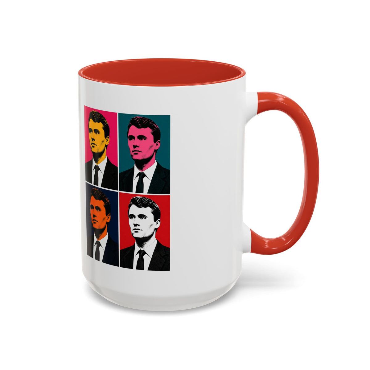 Charlie Pop Art Accent Mug