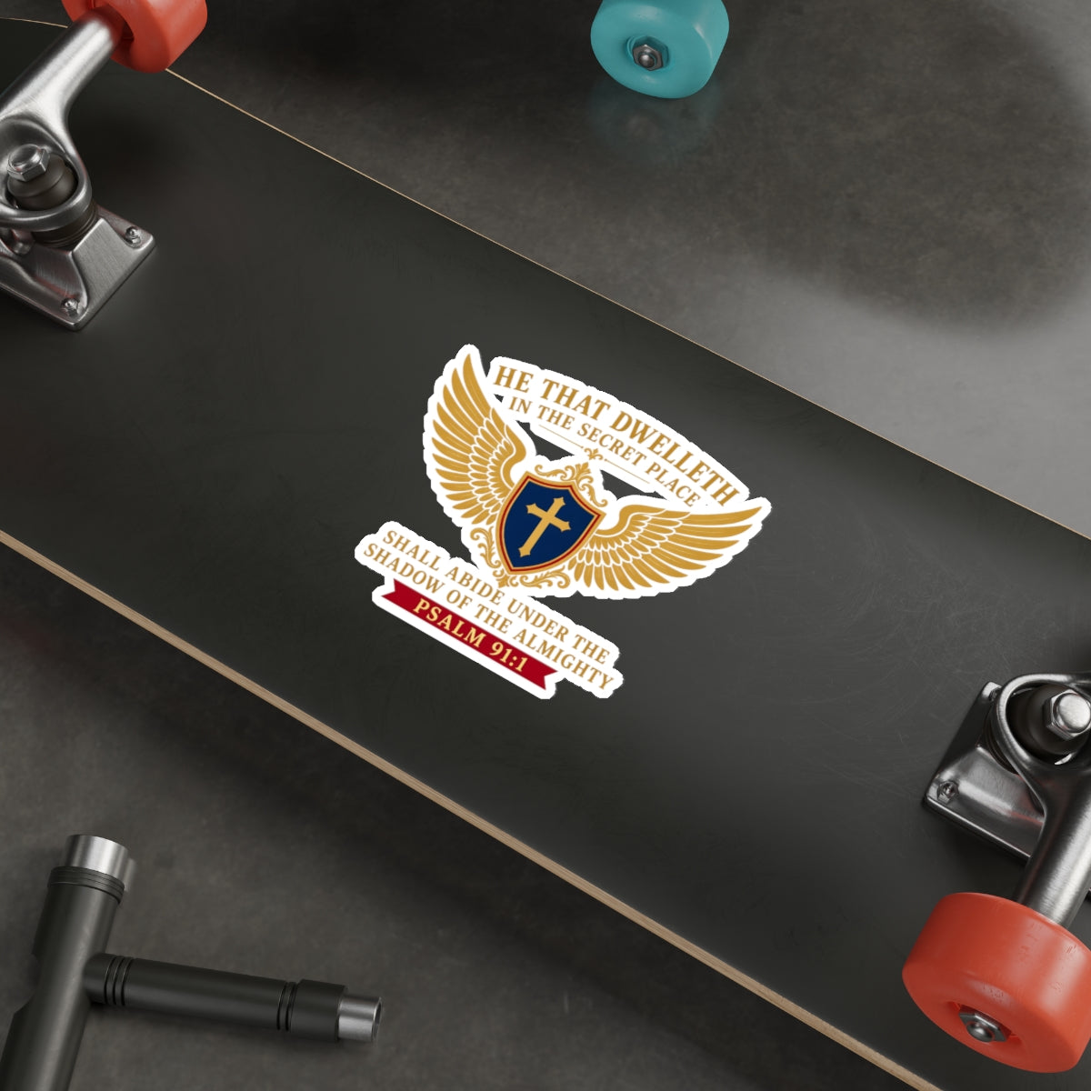 Secret Place Psalm 91:1 Die-Cut Sticker