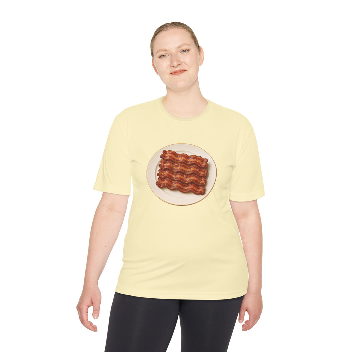 Bacon Stack Plate Men's Dry-Fit Performance Tee