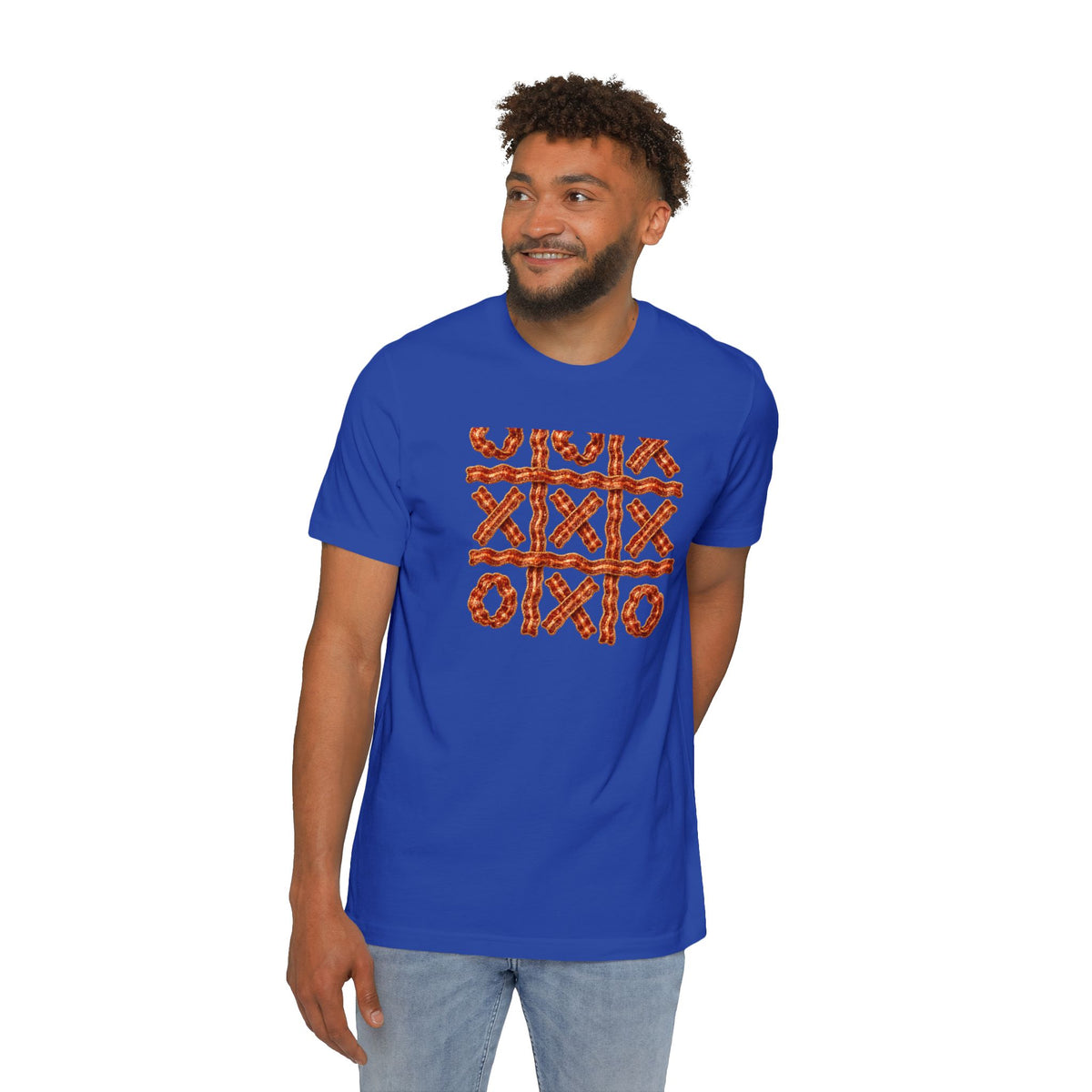 Bacon Tic-Tac-Toe Lightweight Tee