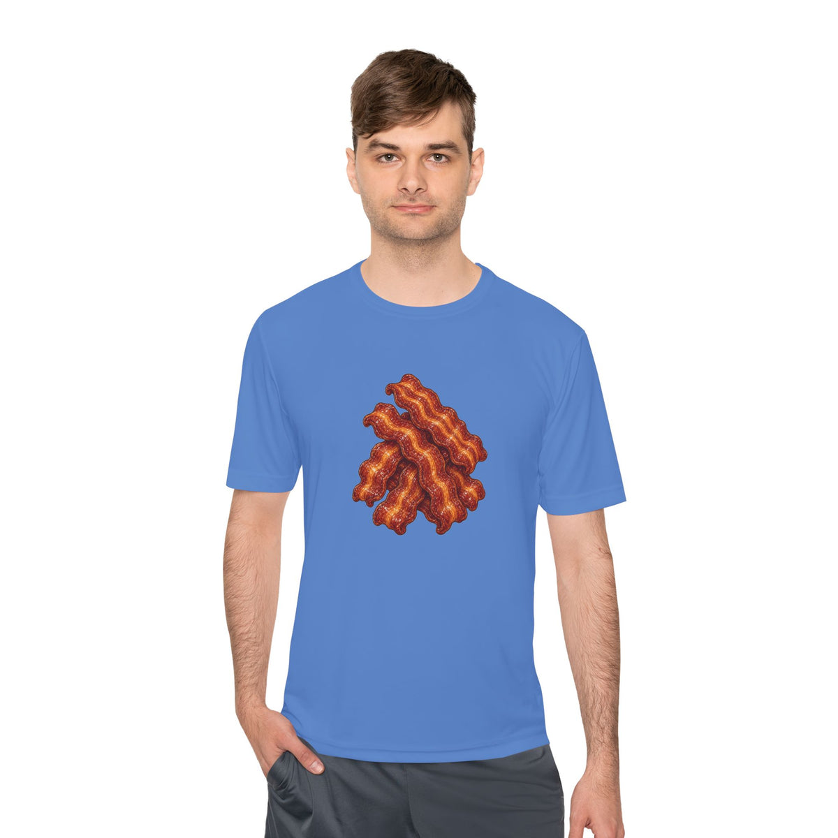 Bacon Pile Men's Dry-Fit Performance Tee