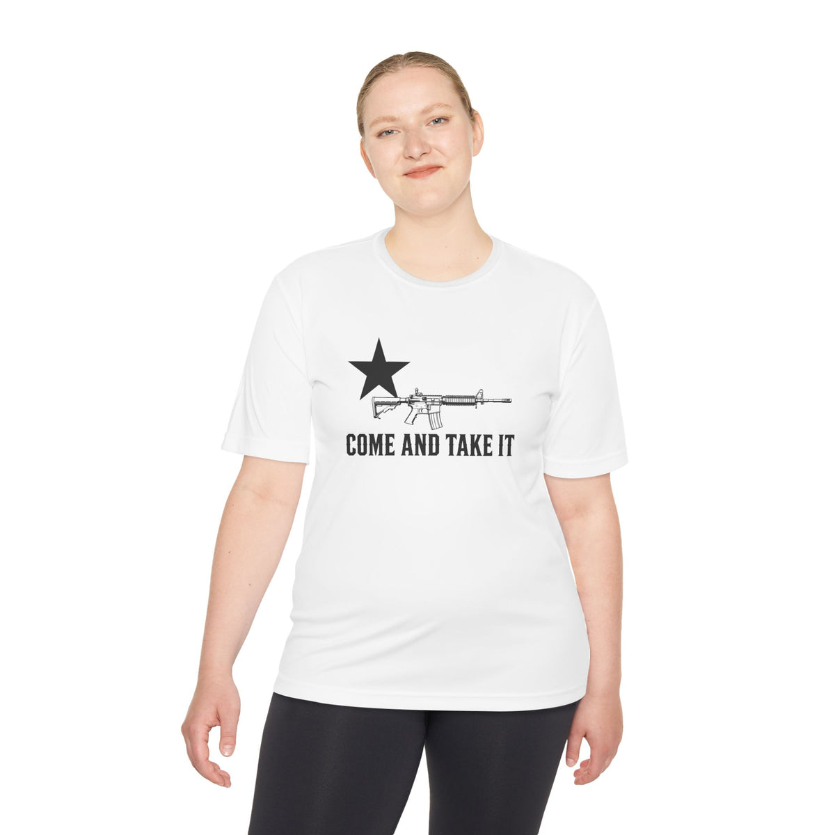 Come and Take It Rifle Men's Dry-Fit Performance Tee
