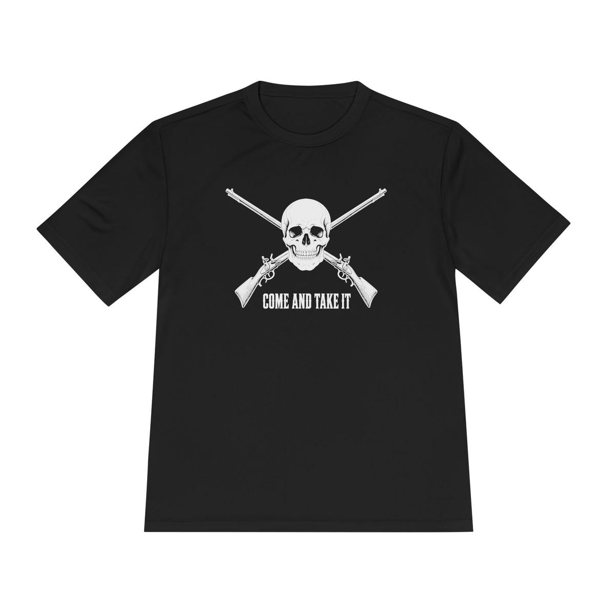 Come and Take It Jolly Roger Men's Dry-Fit Performance Tee