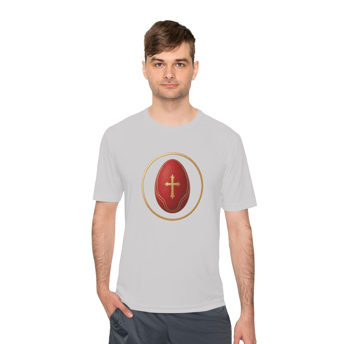 He Is Risen Men's Dry-Fit Performance Tee