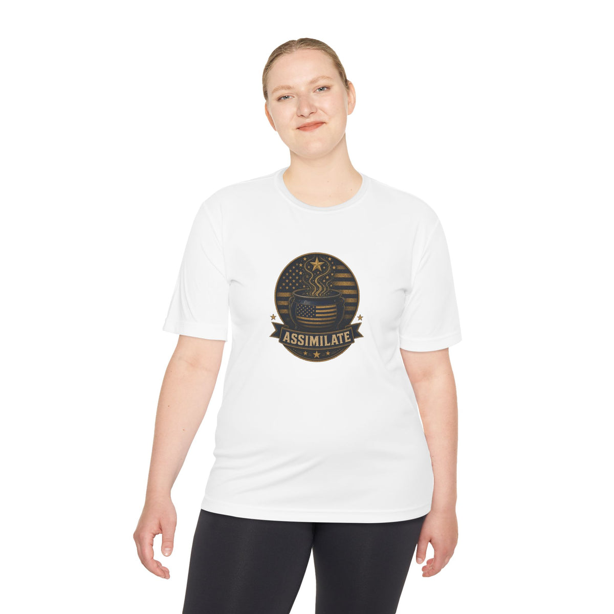 Assimilate Melting Pot Men's Dry-Fit Performance Tee