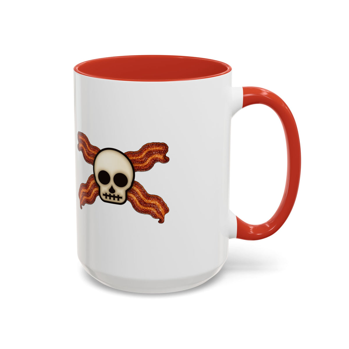 Bacon Jolly Roger Accent Mug