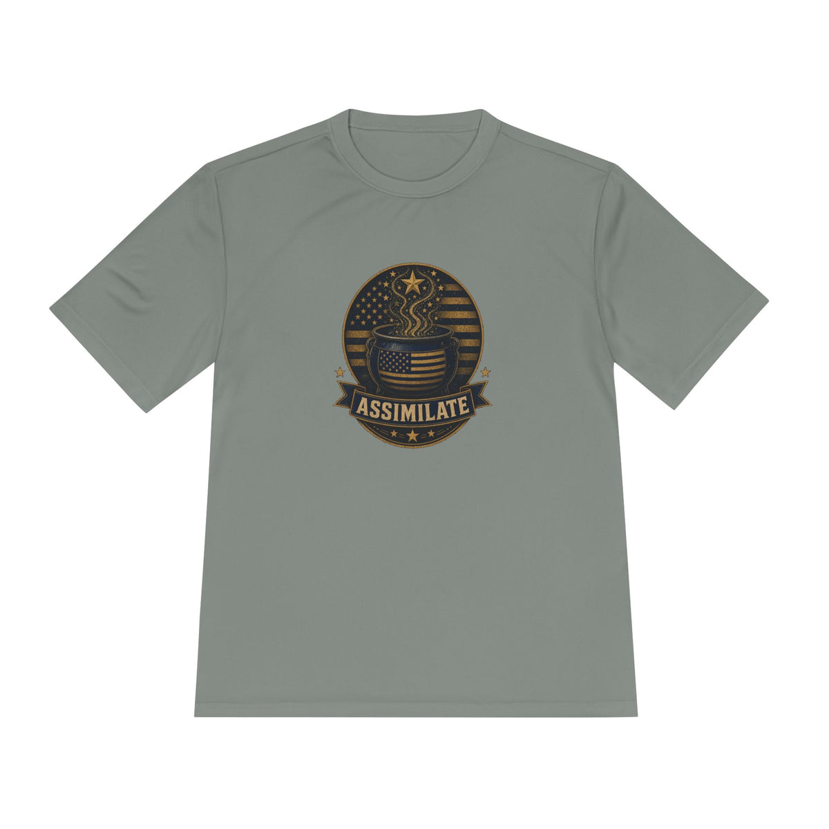 Assimilate Melting Pot Men's Dry-Fit Performance Tee